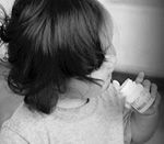 child with pills