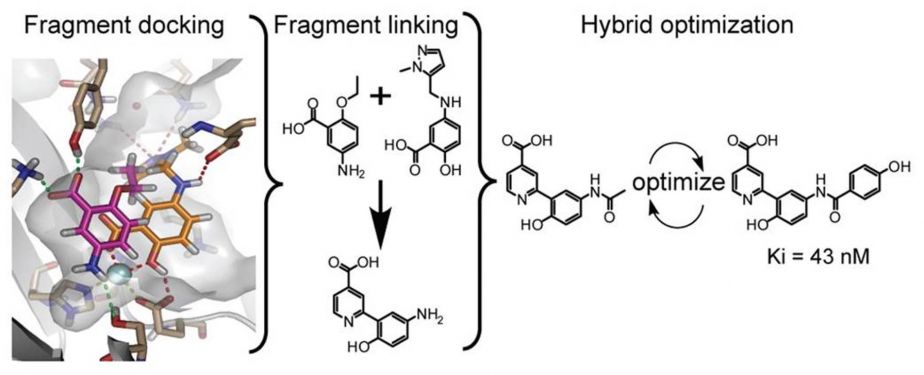 Docking fragments diagram