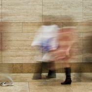 people walking